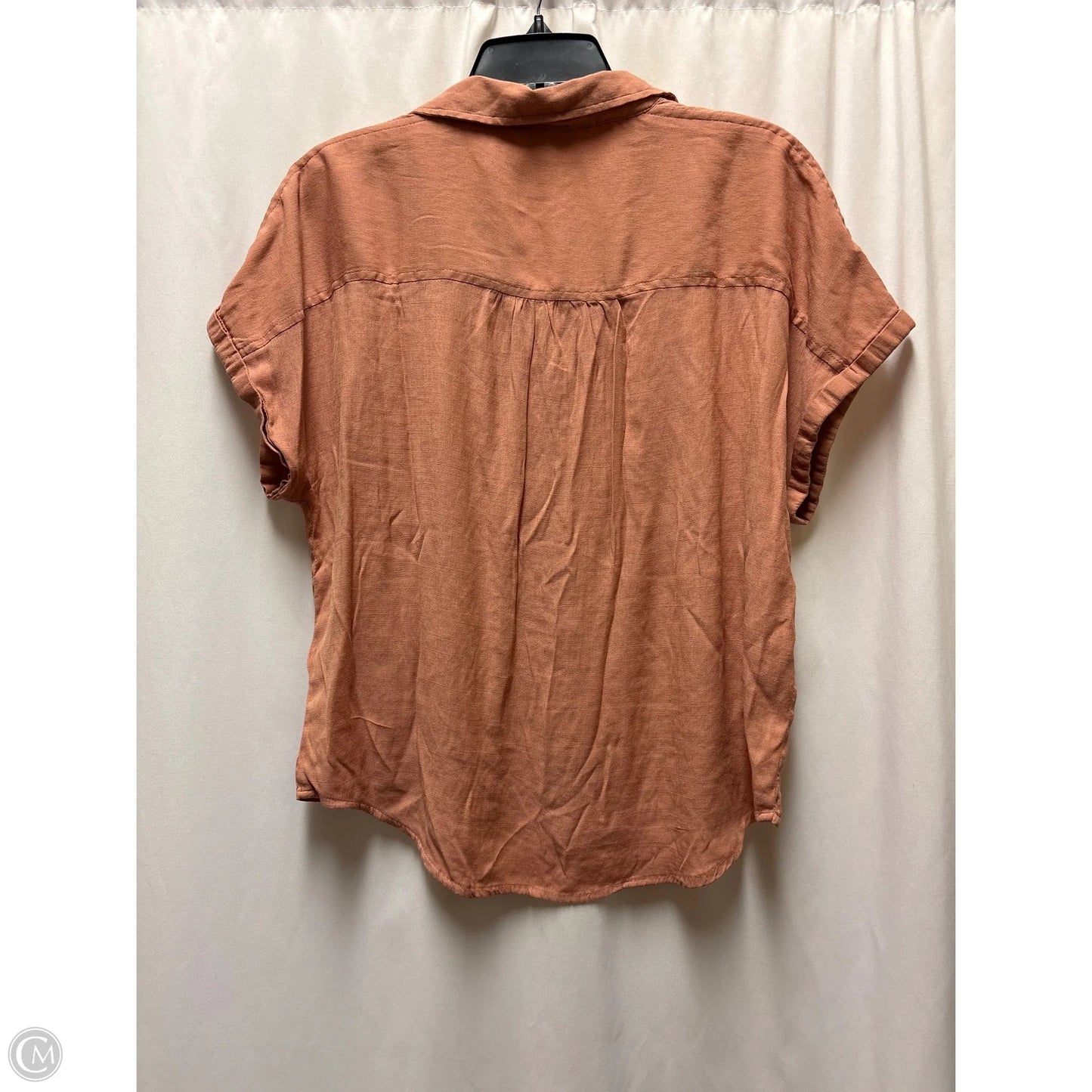 Top Short Sleeve By Clothes Mentor In Mauve, Size: L