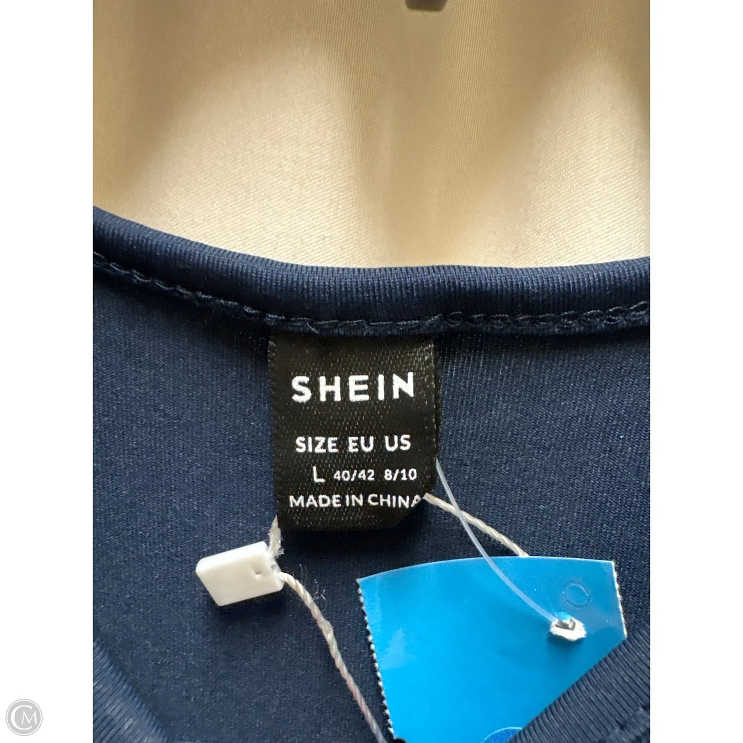 Dress Casual Maxi By Shein In Navy, Size: L