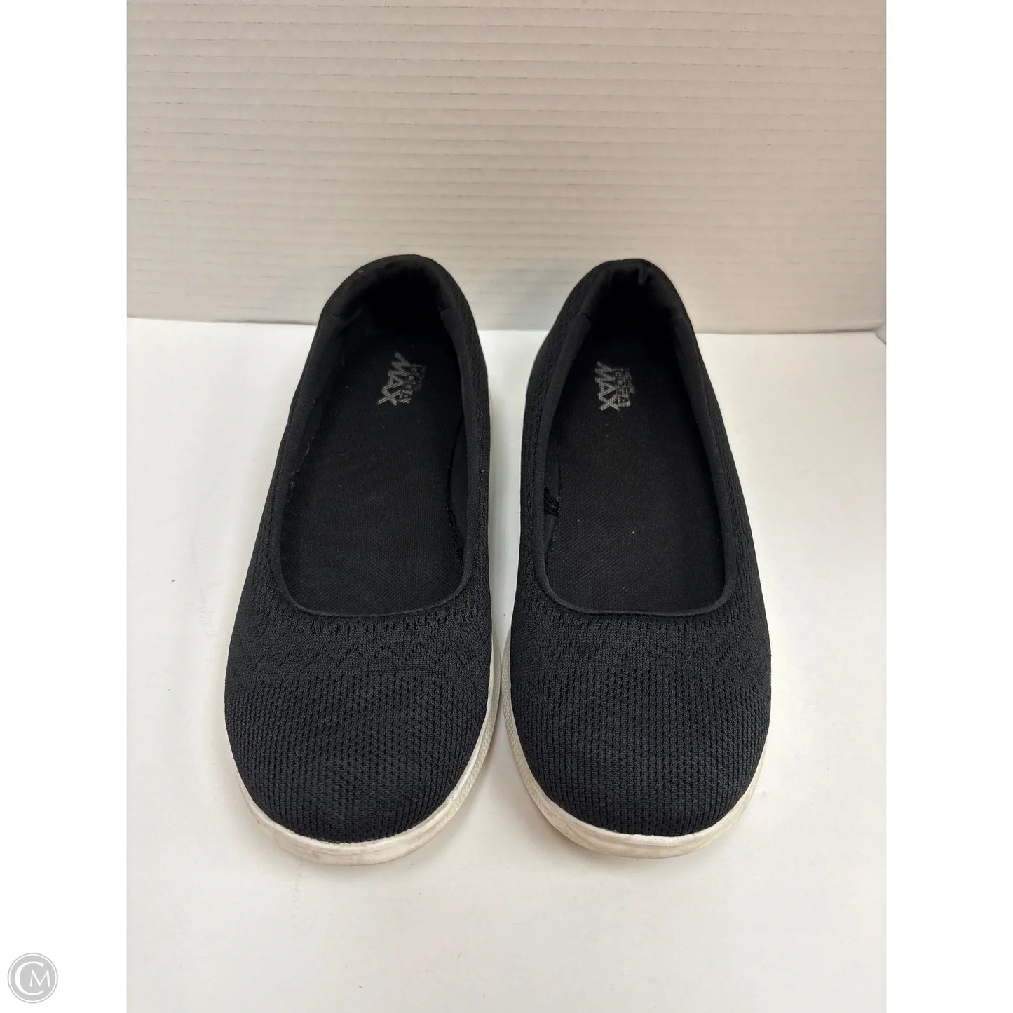 Shoes Flats By Skechers In Black, Size: 7.5