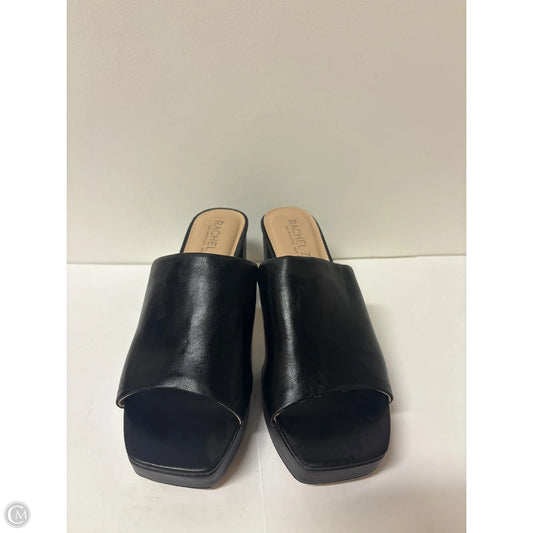 Sandals Heels Block By Rachel Zoe In Black, Size: 7.5