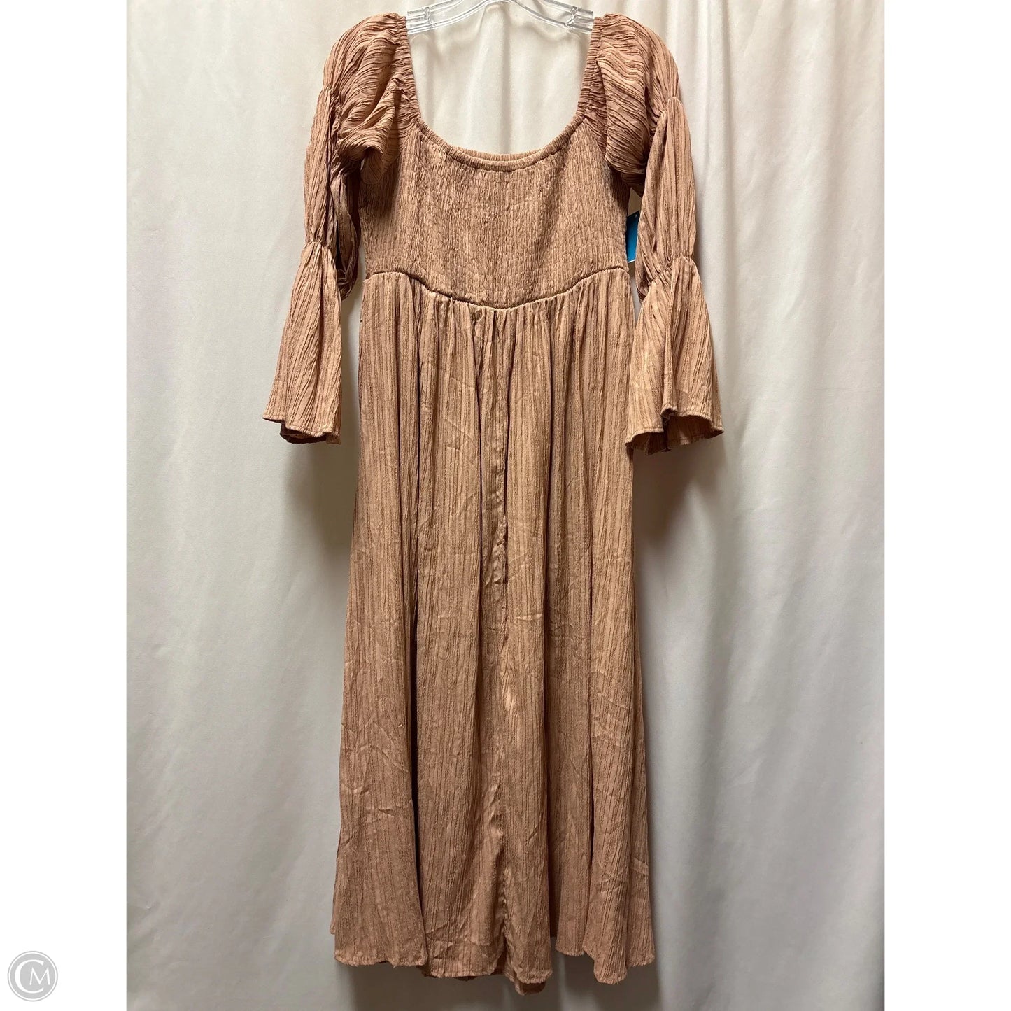 Dress Casual Maxi By Shein In Peach, Size: L