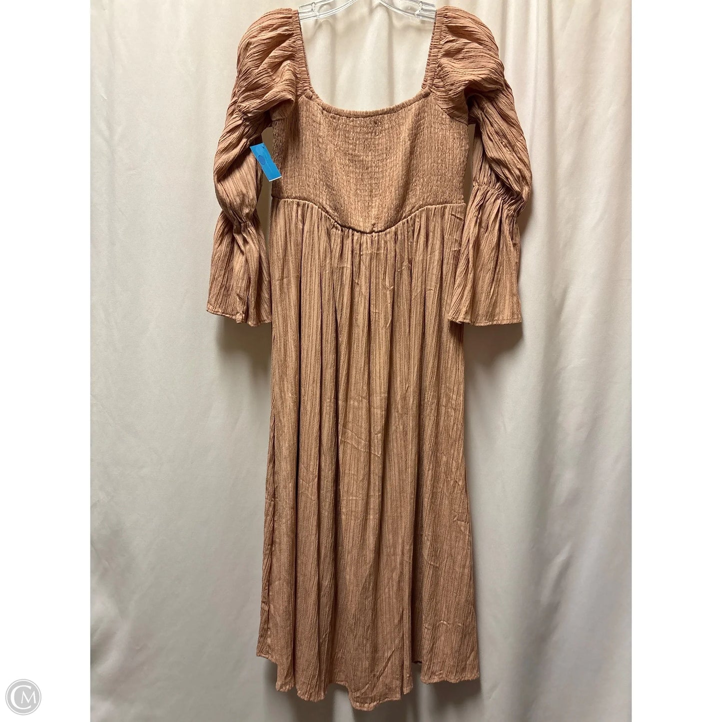 Dress Casual Maxi By Shein In Peach, Size: L