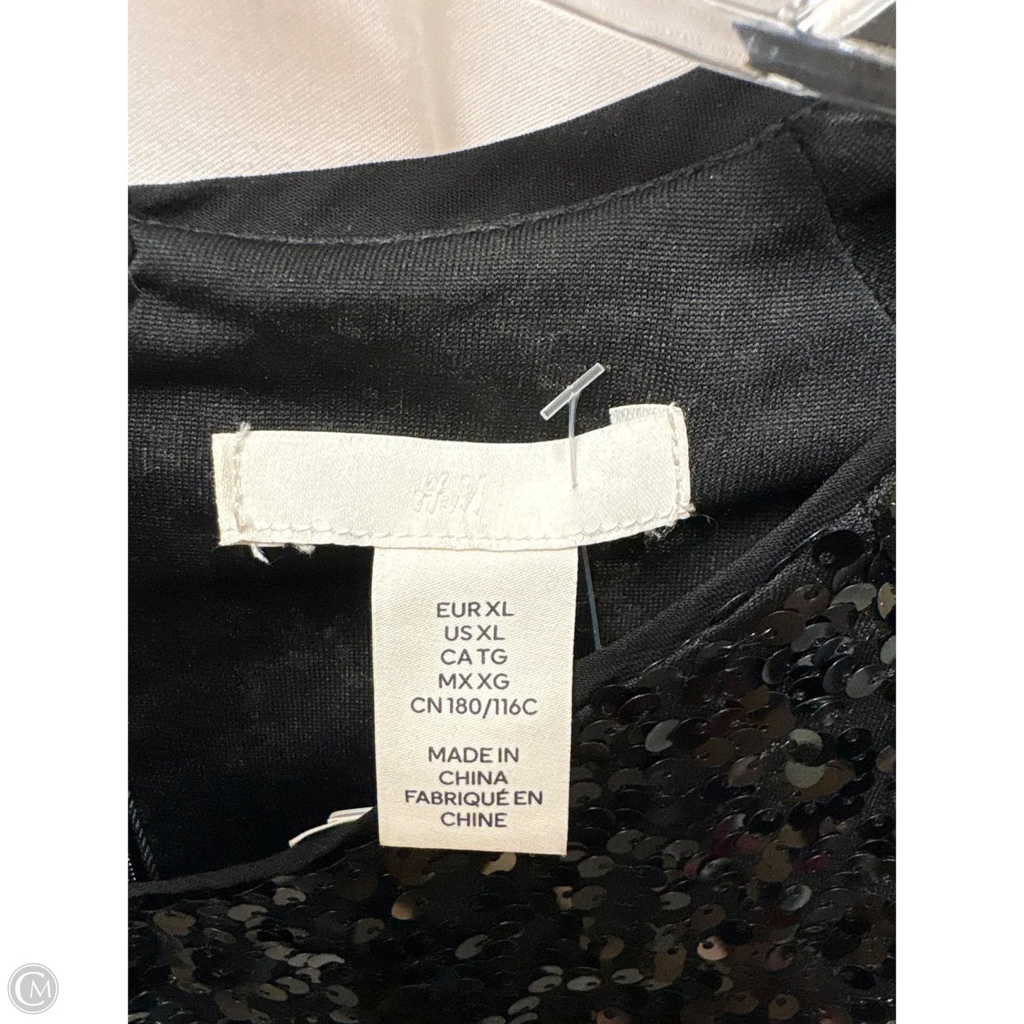 Dress Casual Midi By H&m In Green, Size: Xl