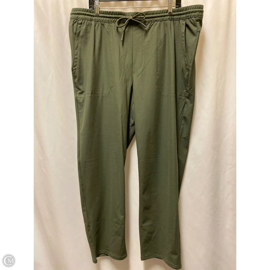 Pants Lounge By Lands End In Green, Size: Xl