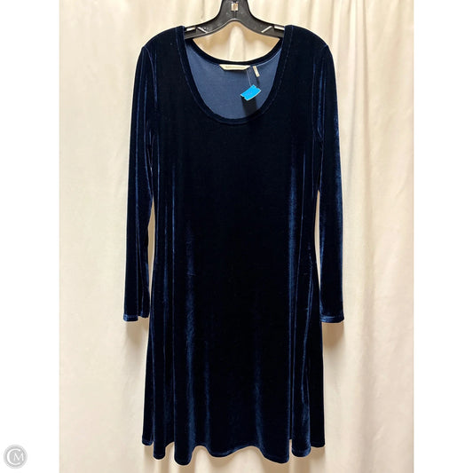 Dress Casual Midi By Soft Surroundings In Blue, Size: L