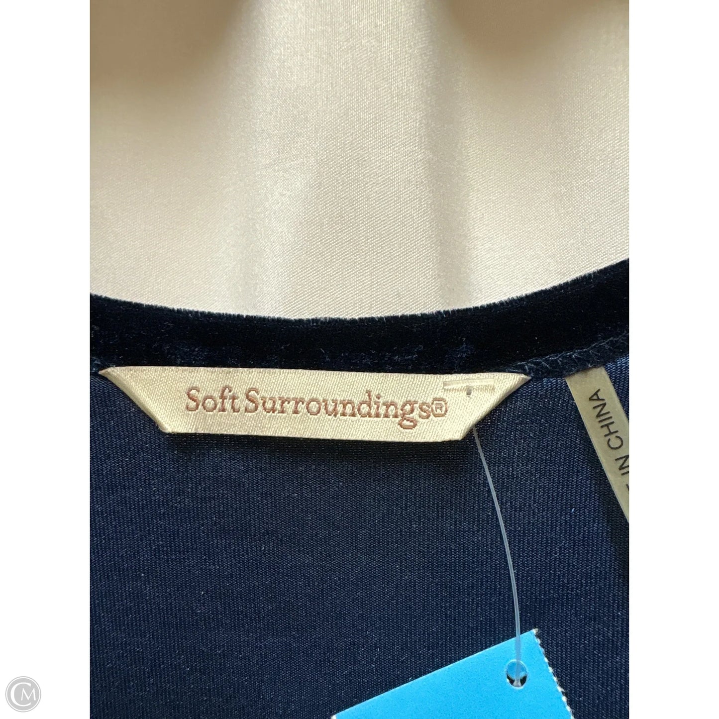 Dress Casual Midi By Soft Surroundings In Blue, Size: L