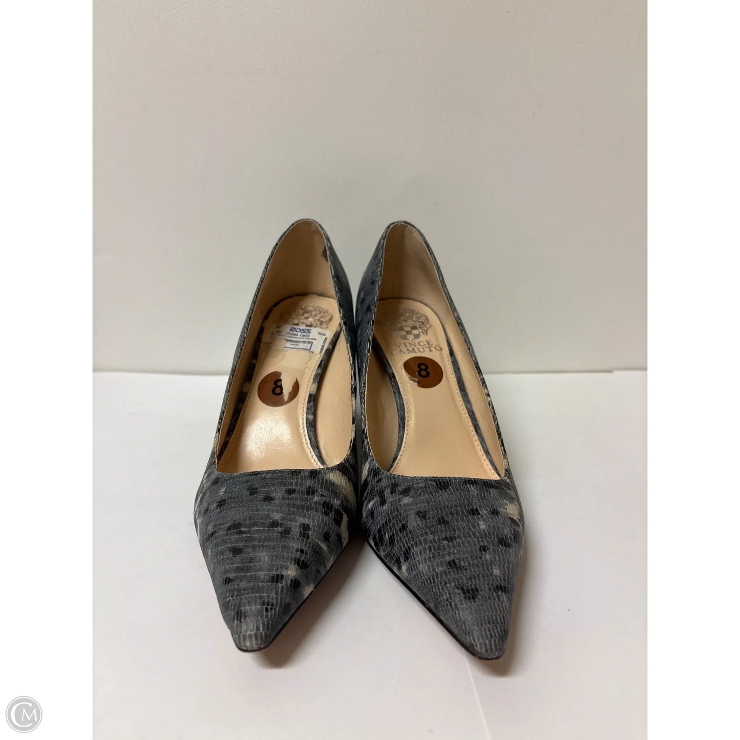 Shoes Heels Block By Vince Camuto In Grey, Size: 8