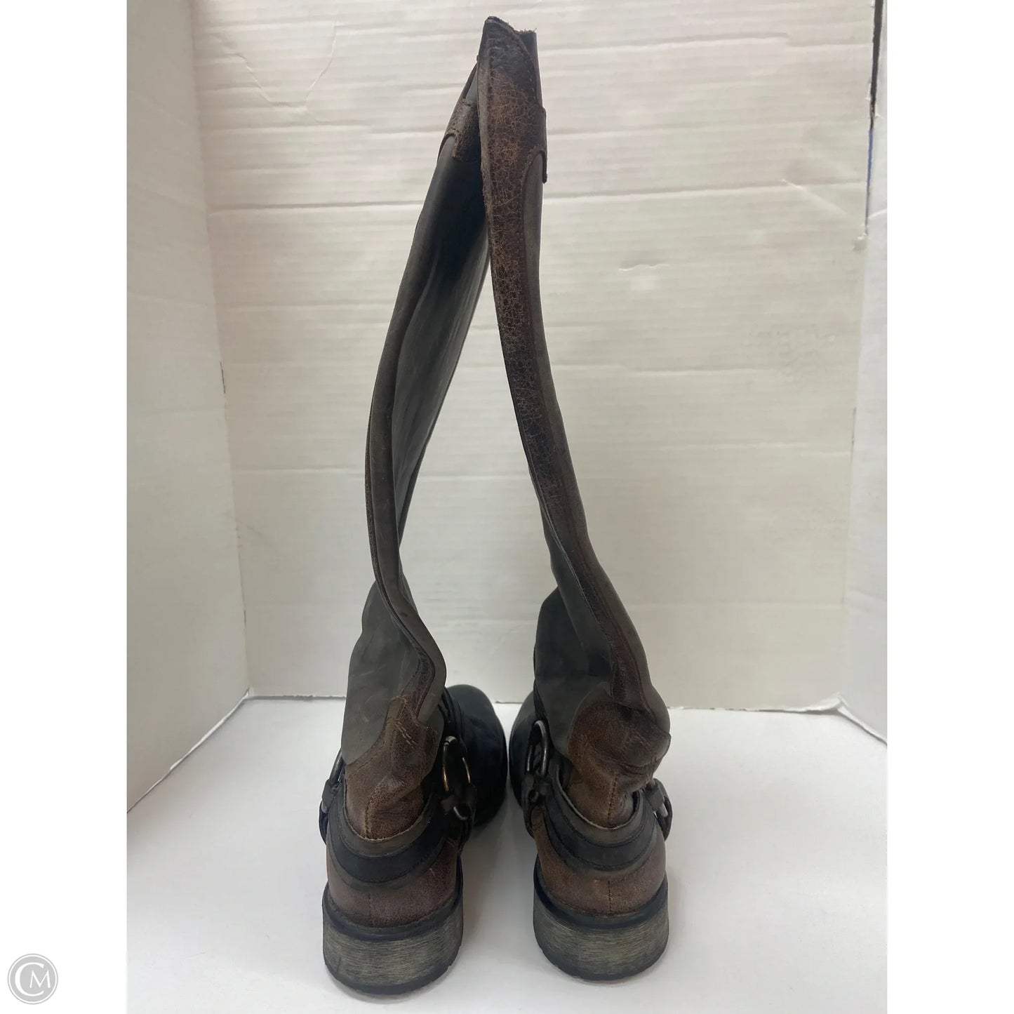 Boots Knee Flats By Steve Madden In Black, Size: 11