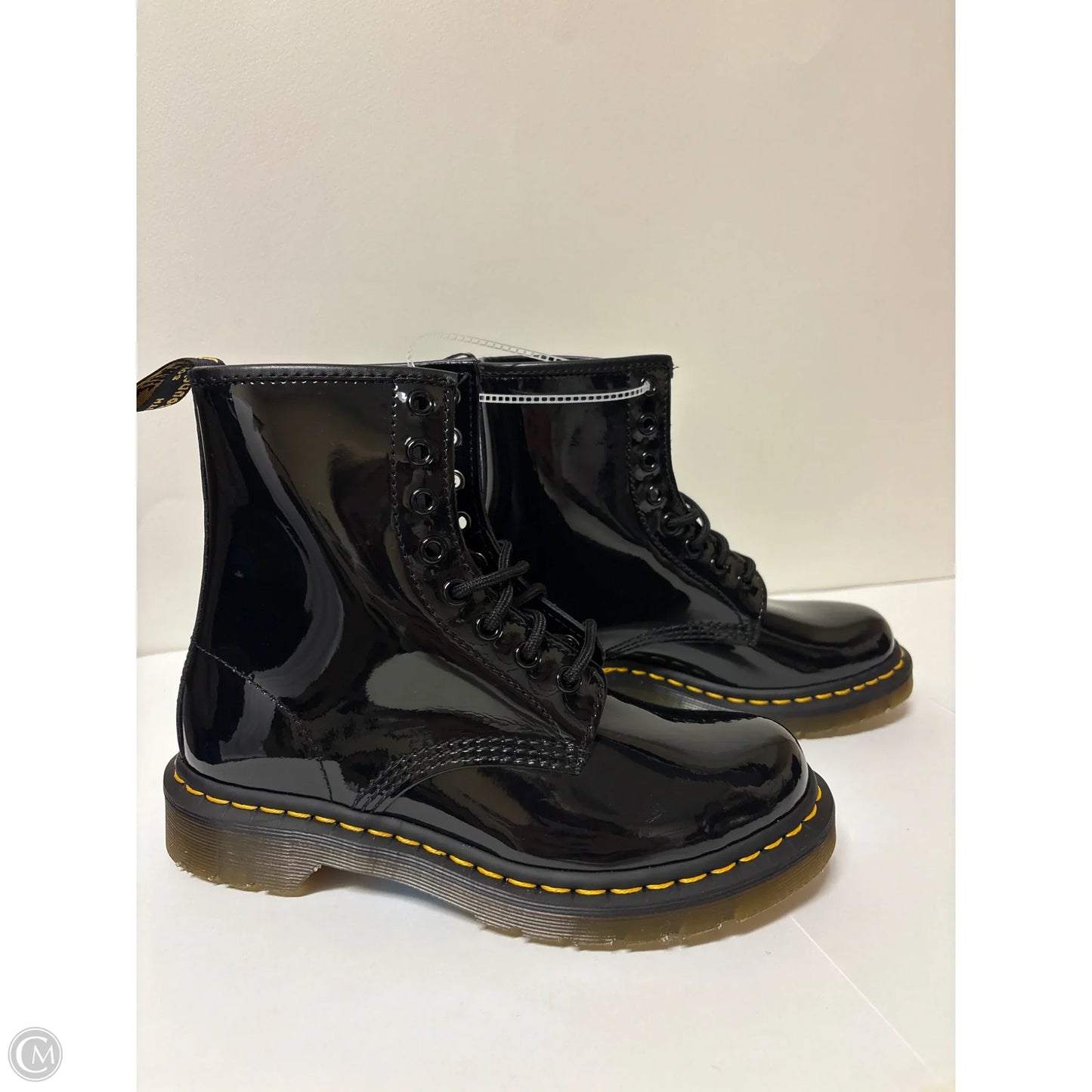 Boots Ankle Flats By Dr Martens In Black, Size: 7