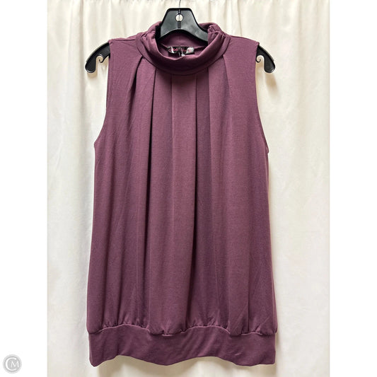 Top Sleeveless By Clothes Mentor In Purple, Size: Xl