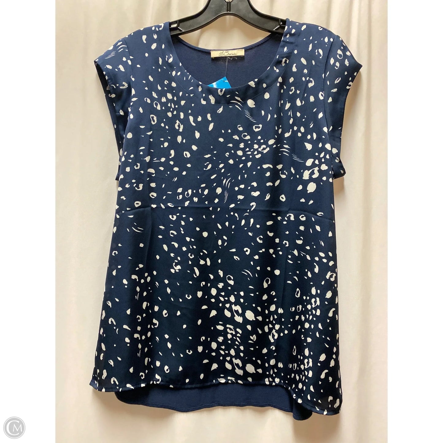 Top Sleeveless By Clothes Mentor In Navy, Size: M