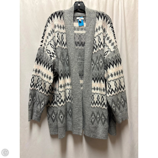 Cardigan By Croft And Barrow In Grey, Size: 4x
