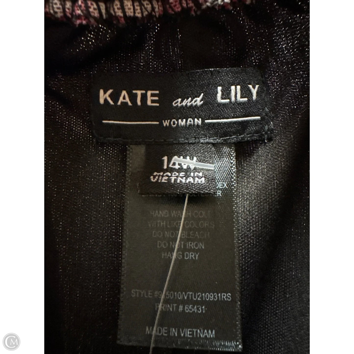 Dress Casual Midi By Kate And Lily In Pink, Size: L