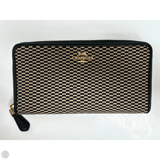 Wallet Designer By Coach, Size: Large