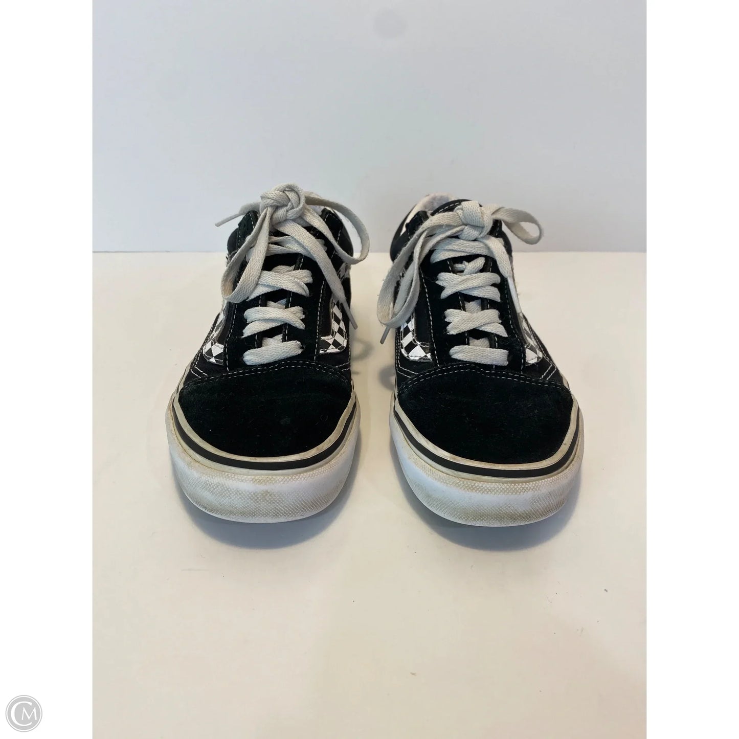 Shoes Sneakers By Vans In Black, Size: 8