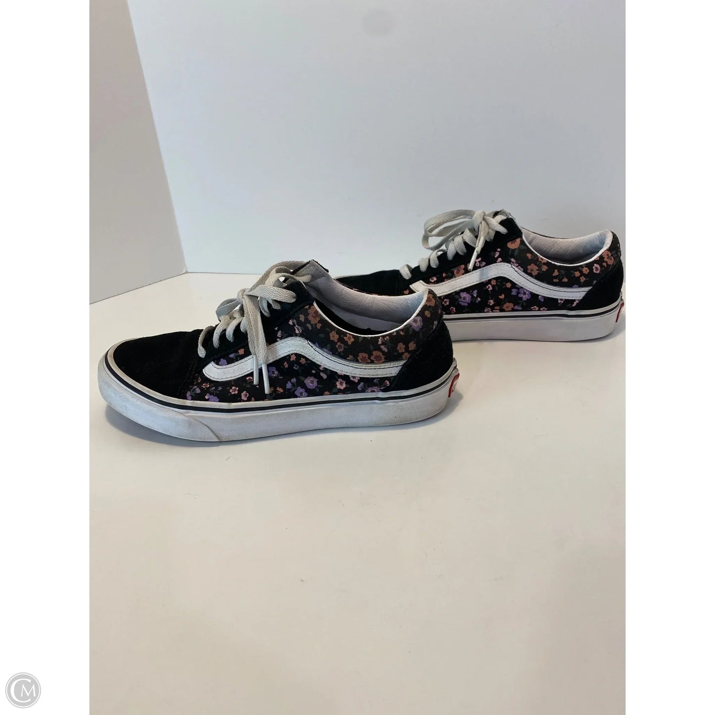 Shoes Sneakers By Vans In Black, Size: 8