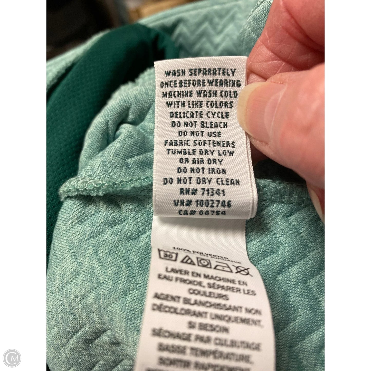 Sweatshirt Collar By L.l. Bean In Green, Size: Sp