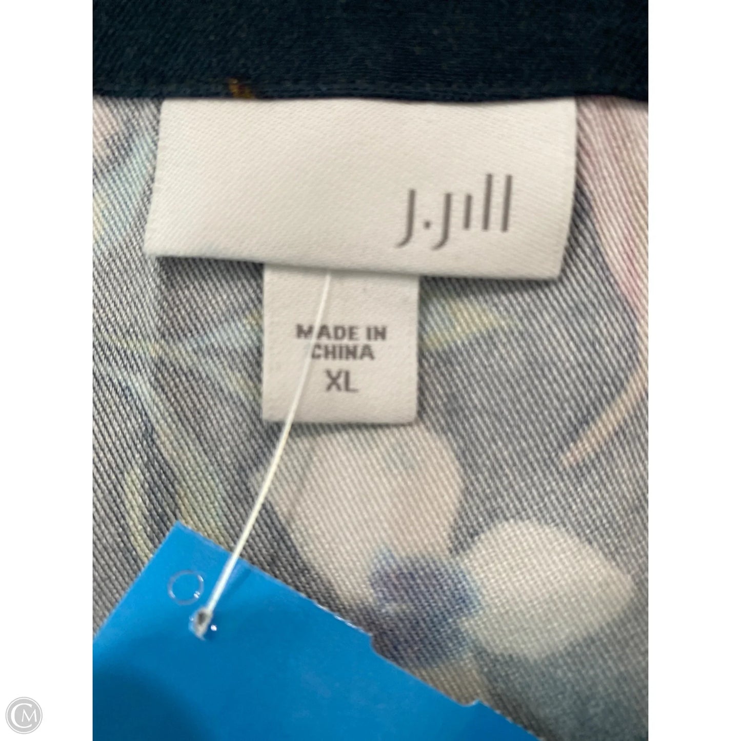 Dress Casual Midi By J. Jill In Navy, Size: Xl