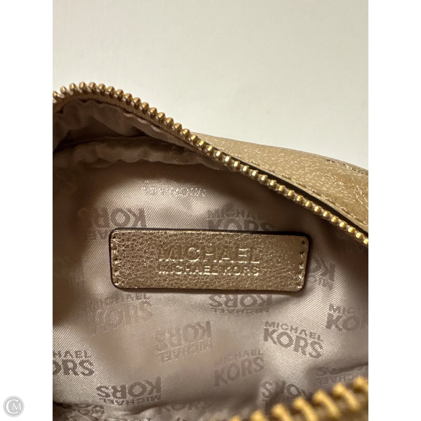 Makeup Bag Designer By Michael Kors, Size: Small