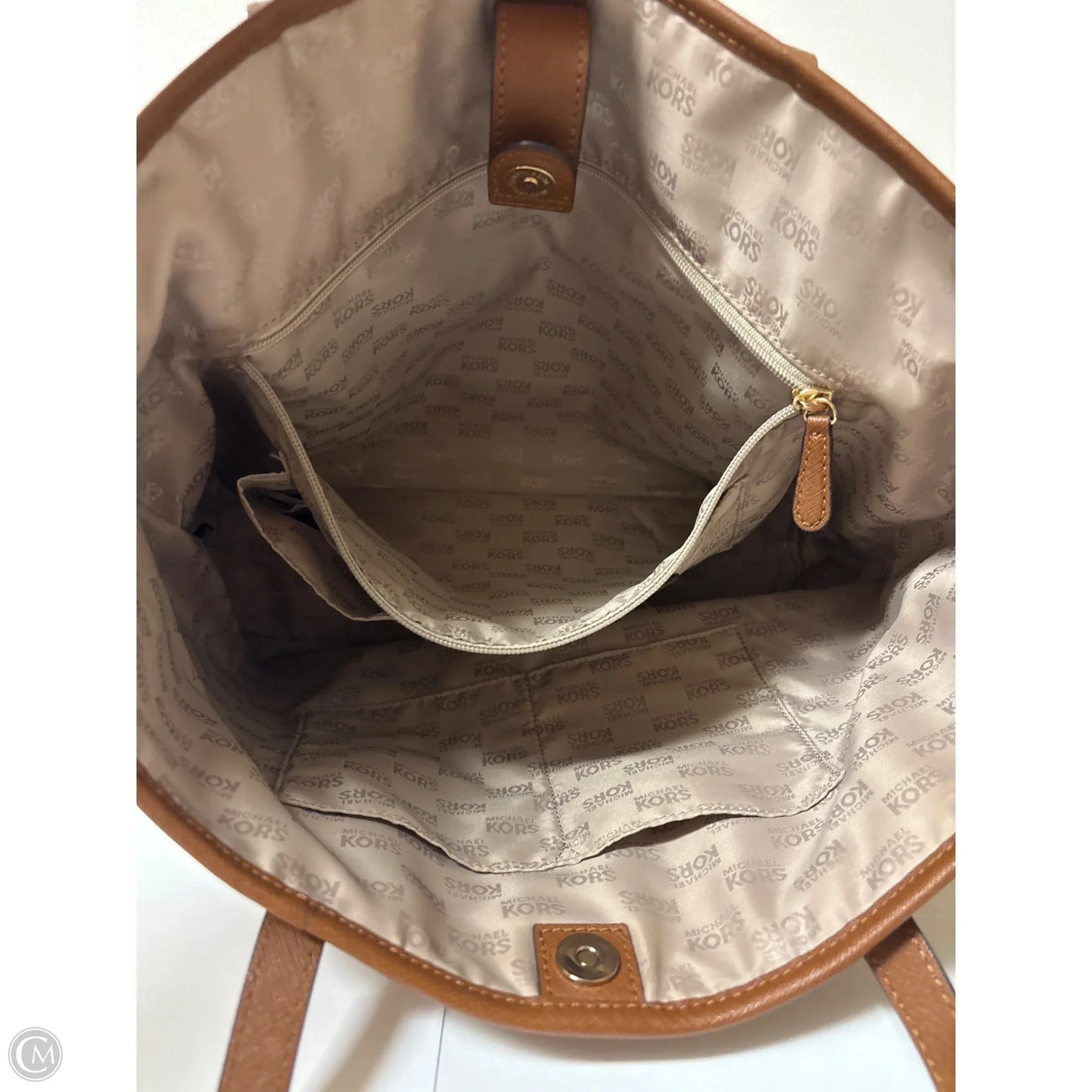 Handbag Designer By Michael Kors, Size: Large