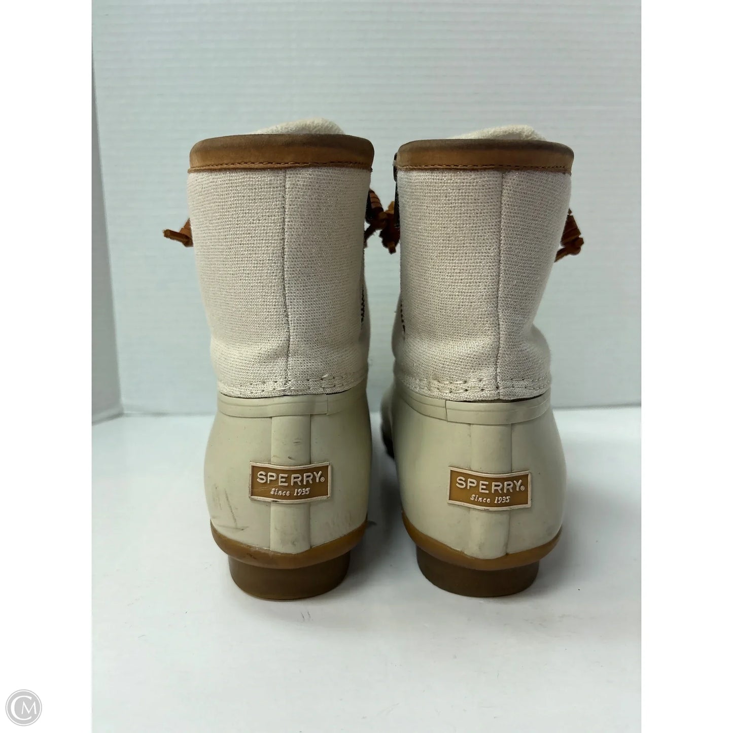 Boots Rain By Sperry In Cream, Size: 8.5