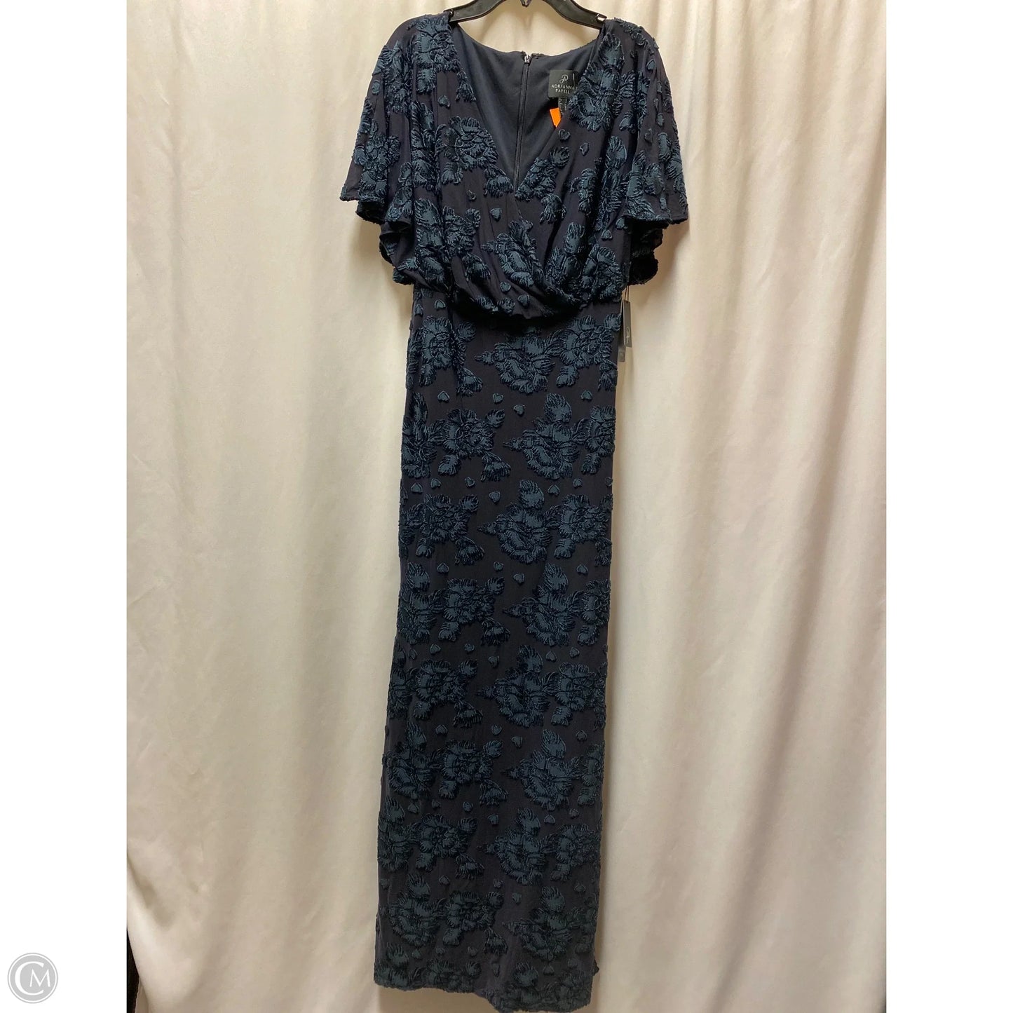 Dress Casual Maxi By Adrianna Papell In Navy, Size: Xs