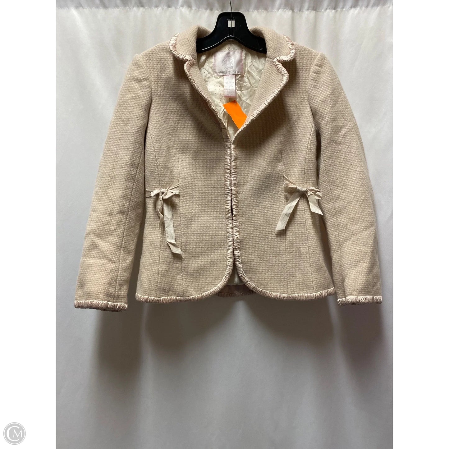 Blazer By Rebecca Taylor In Pink, Size: Xs