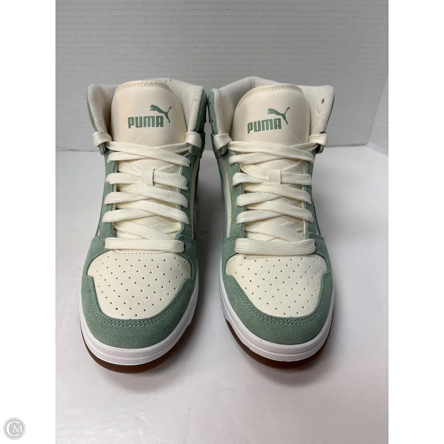 Shoes Athletic By Puma In Green, Size: 8.5
