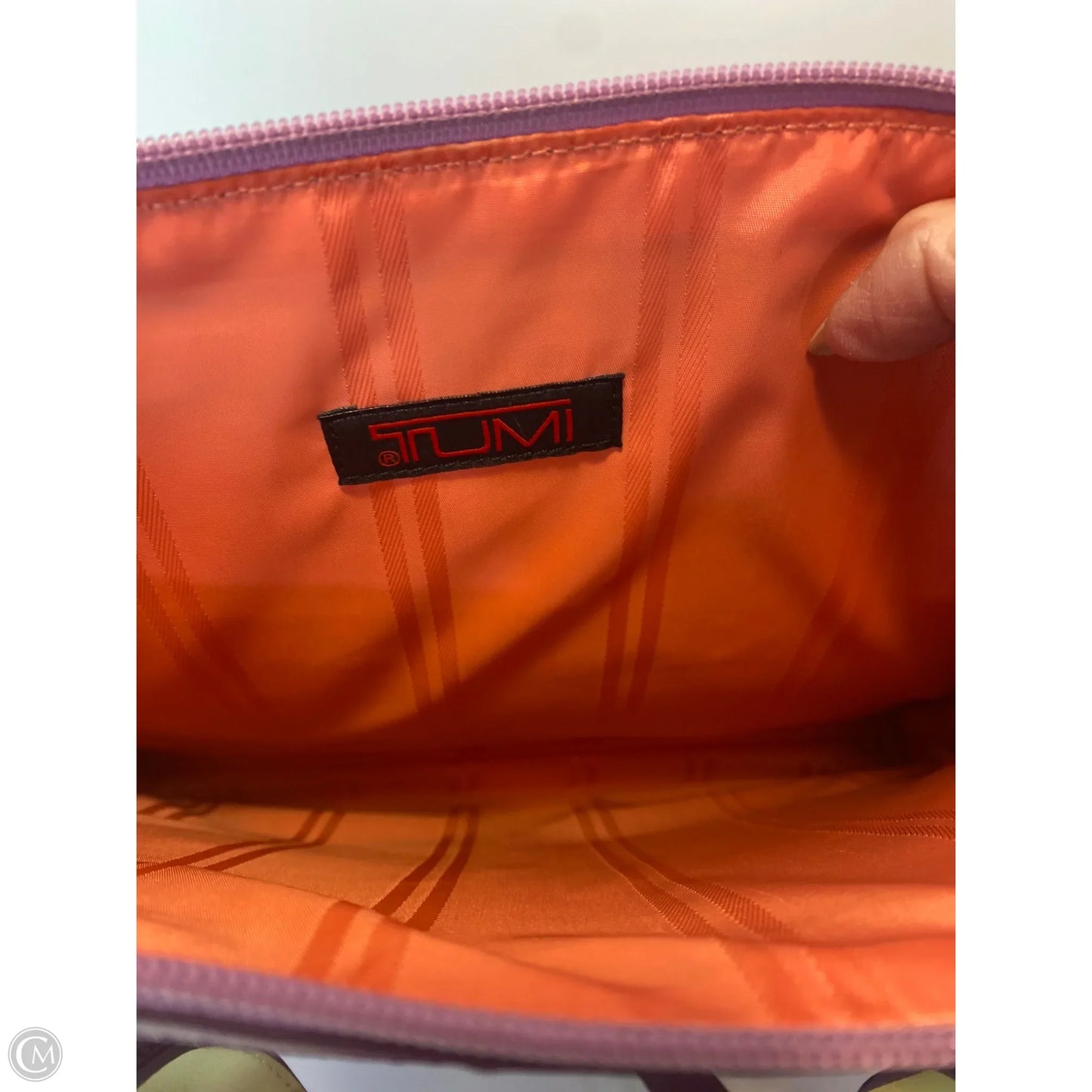 Handbag Designer By Tumi, Size: Large