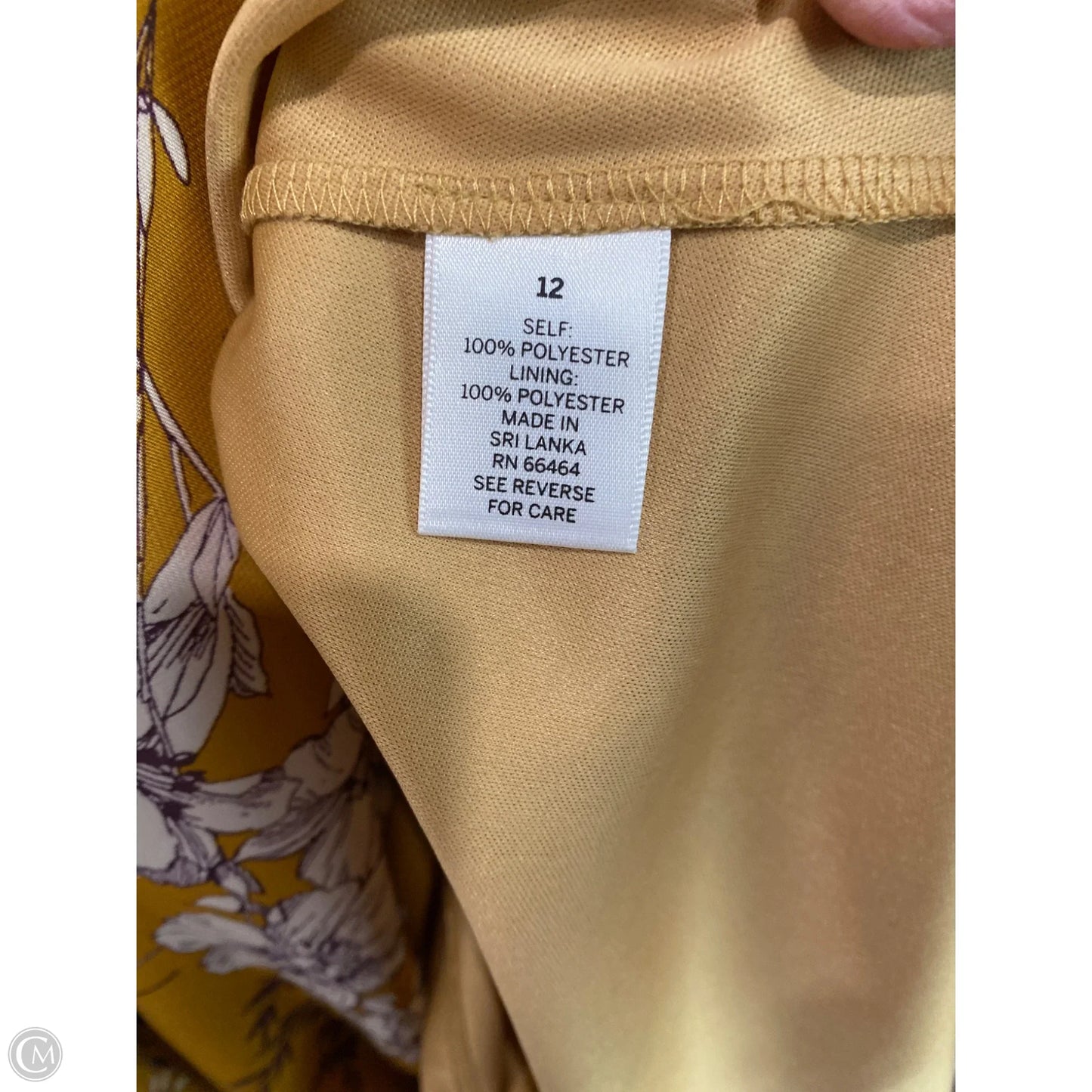 Dress Casual Maxi By Dressbarn In Orange, Size: L