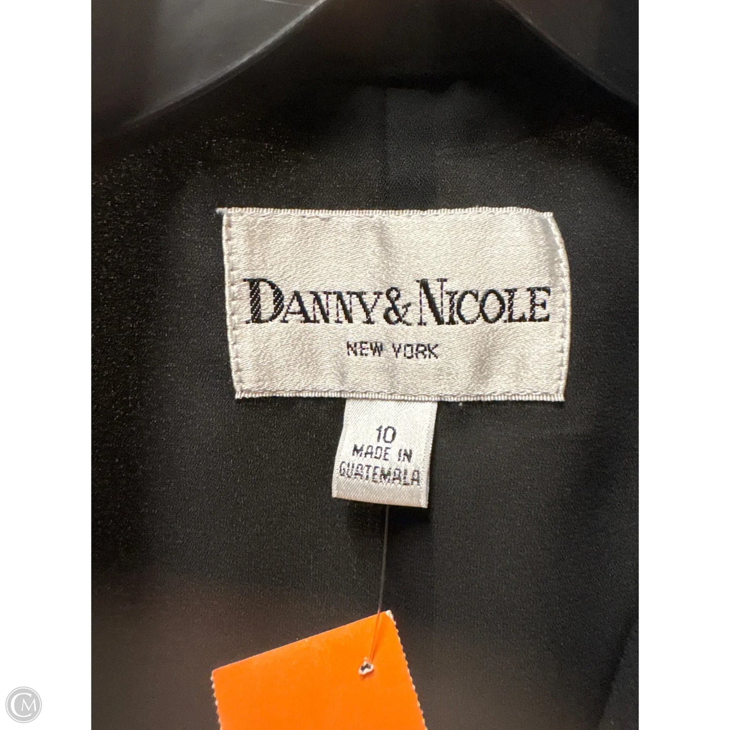 Top Short Sleeve By Dannyandnicole In Black, Size: M