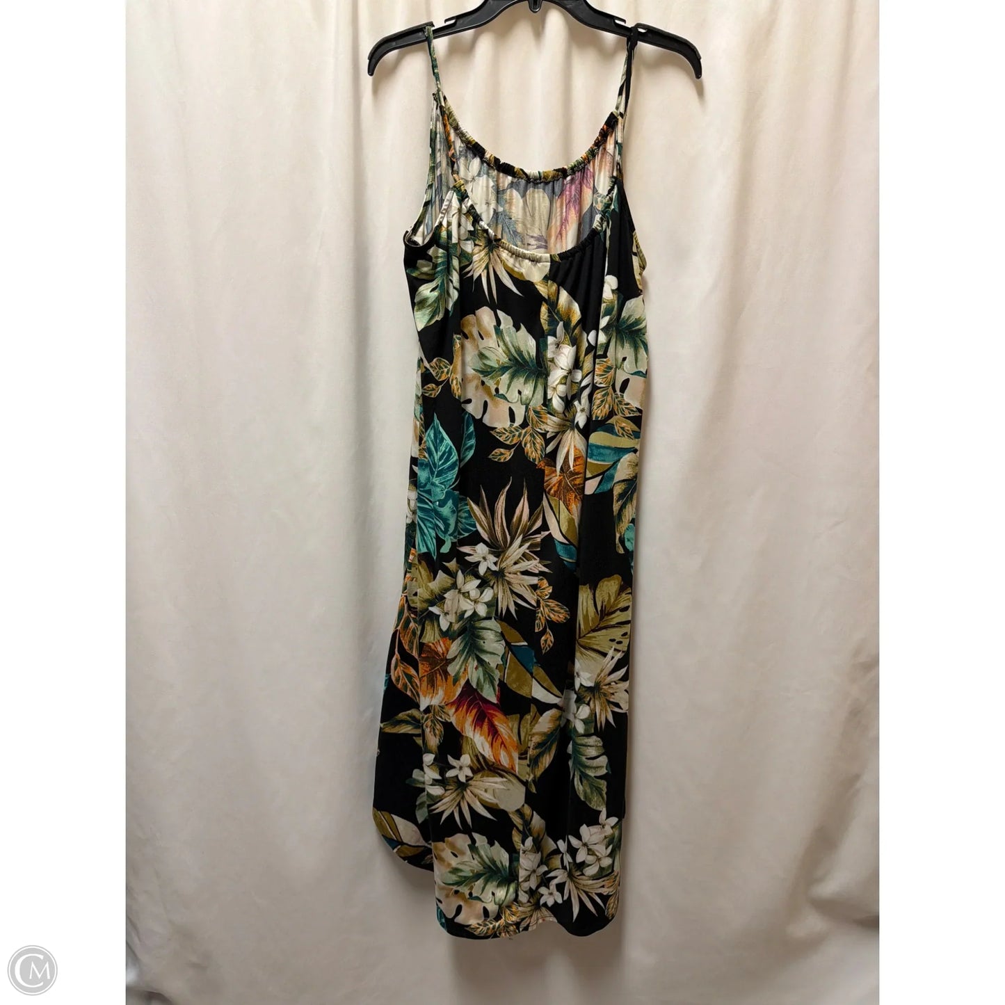 Dress Casual Maxi By Clothes Mentor In Floral Print, Size: Xl