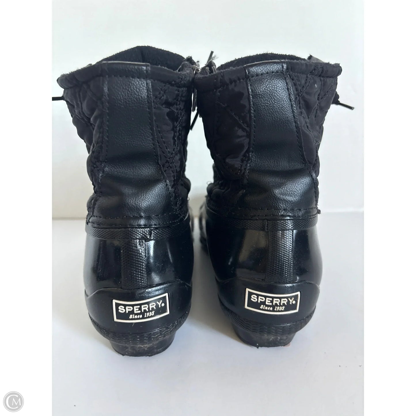 Boots Rain By Sperry In Black, Size: 11