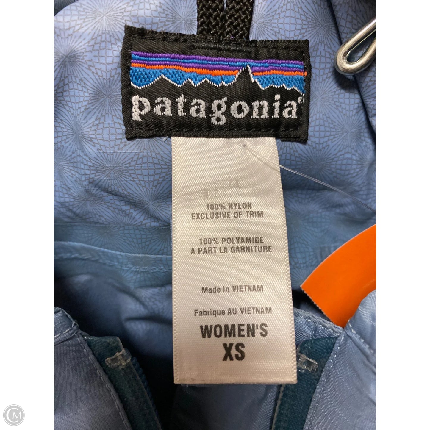 Jacket Windbreaker By Patagonia In Blue, Size: Xs