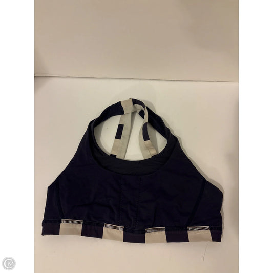 Athletic Bra By Lululemon In Blue, Size: 8