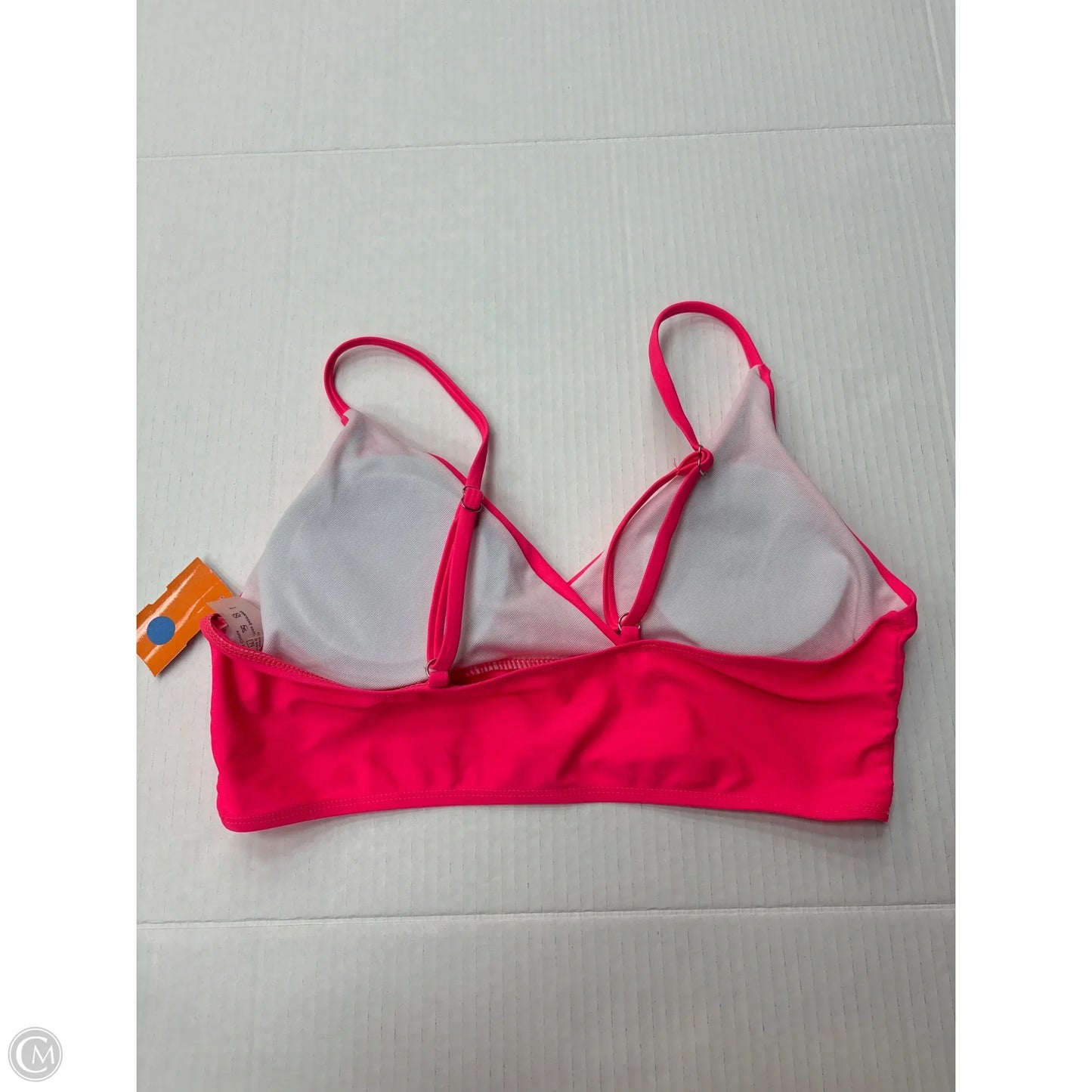 Swimsuit Top By Clothes Mentor In Pink, Size: L
