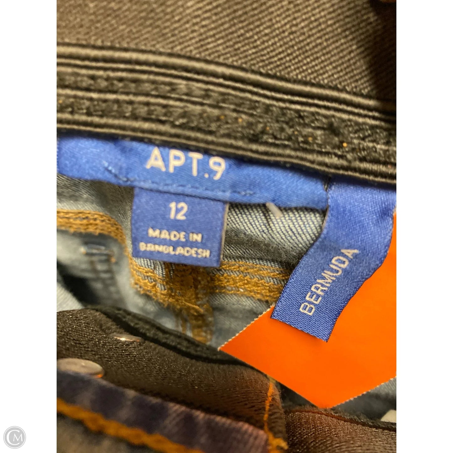 Shorts By Apt 9 In Blue Denim, Size: 12