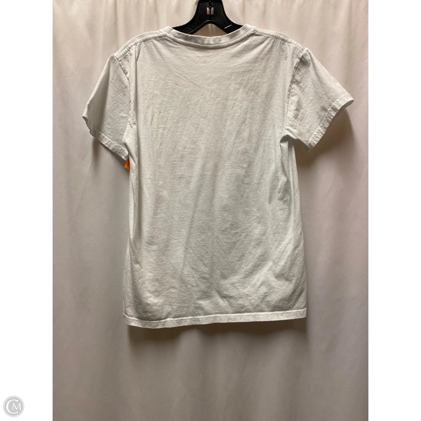 Top Short Sleeve By Clothes Mentor In White, Size: S