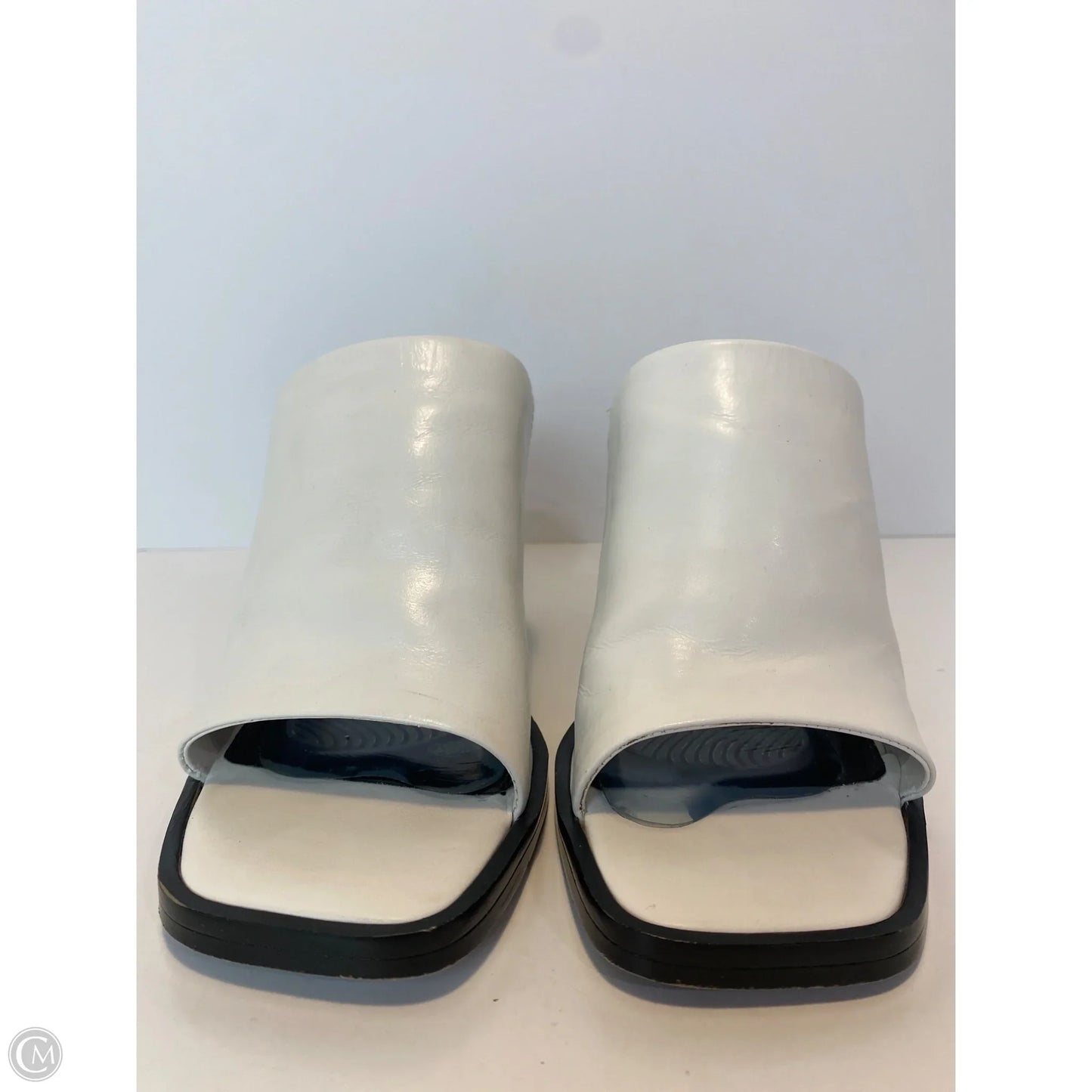 Shoes Heels Block By Vince Camuto In White, Size: 7