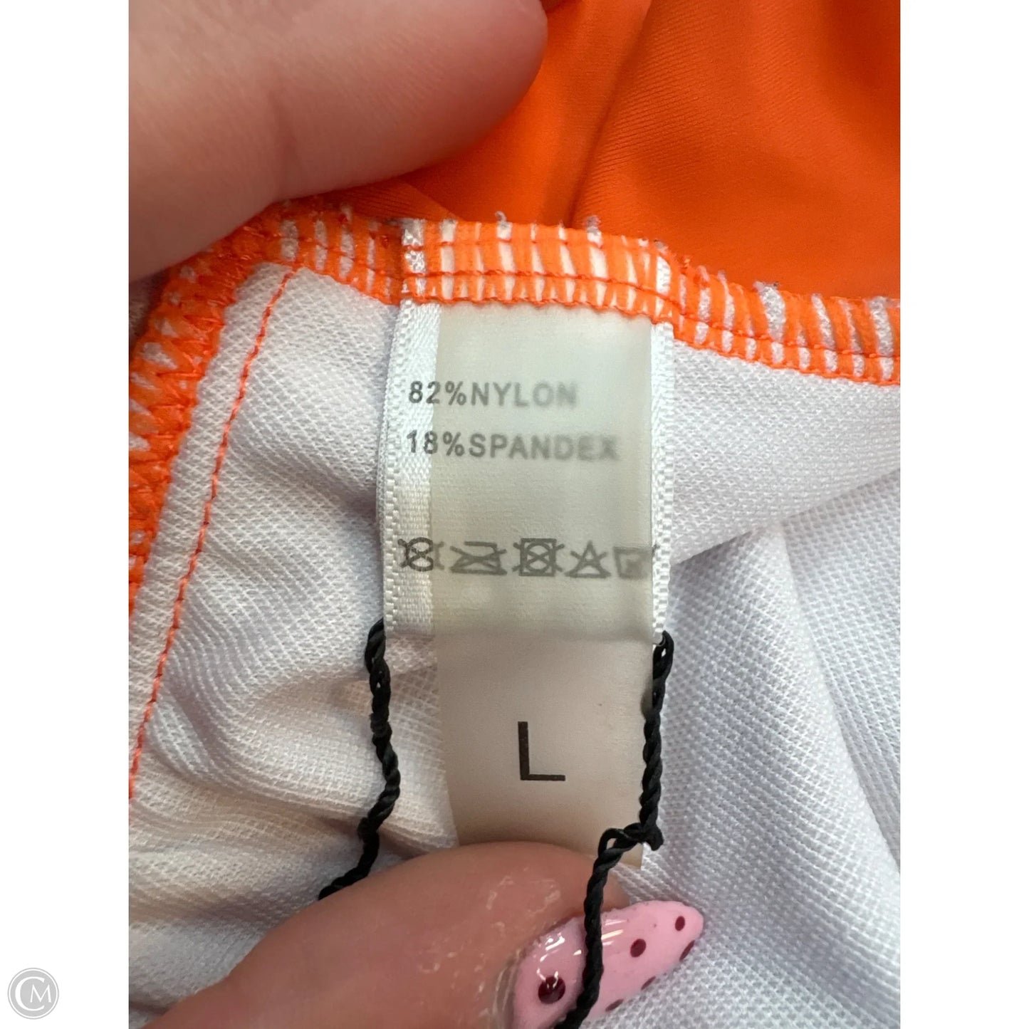 Swimsuit By Clothes Mentor In Orange, Size: L