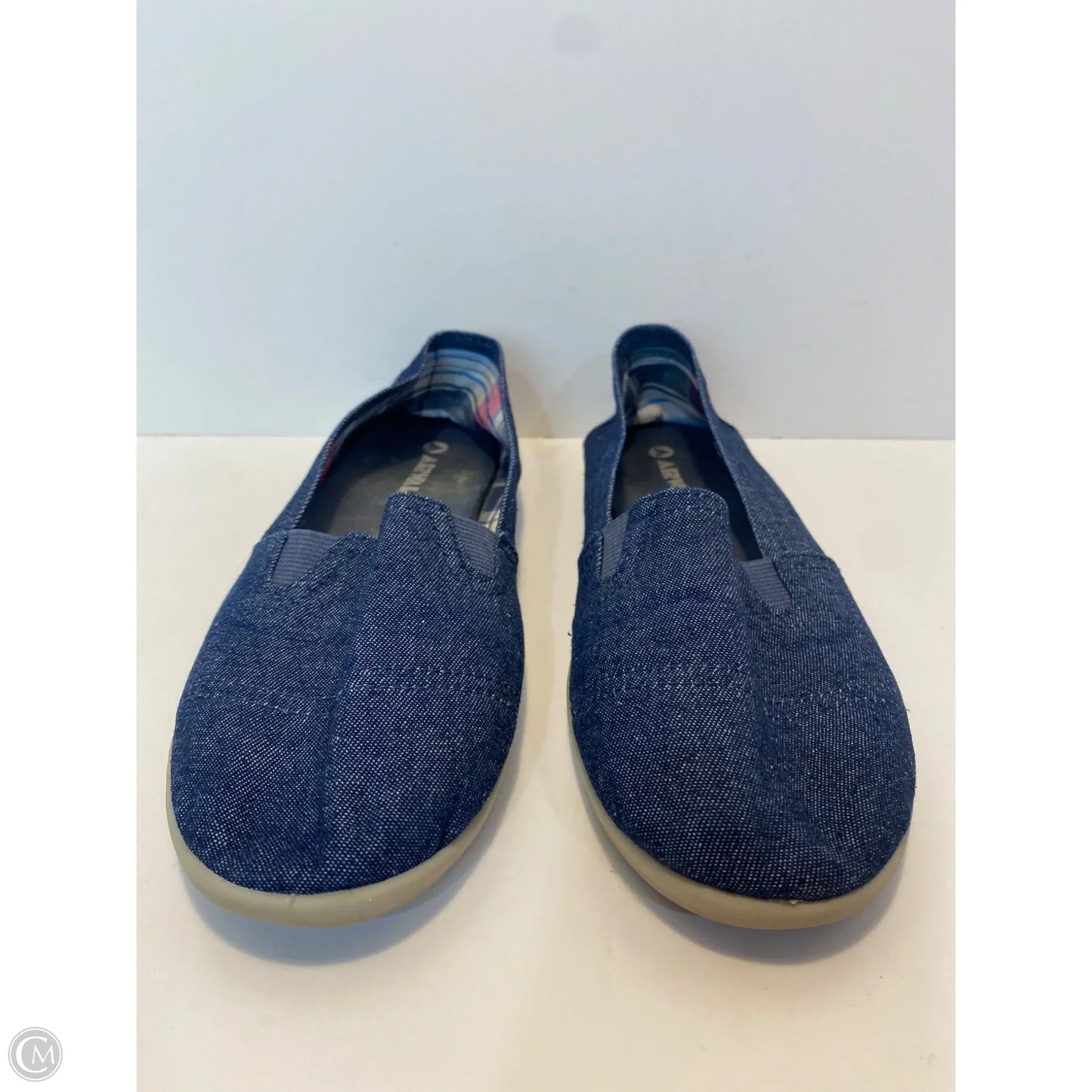 Shoes Flats By Airwalk In Blue, Size: 8