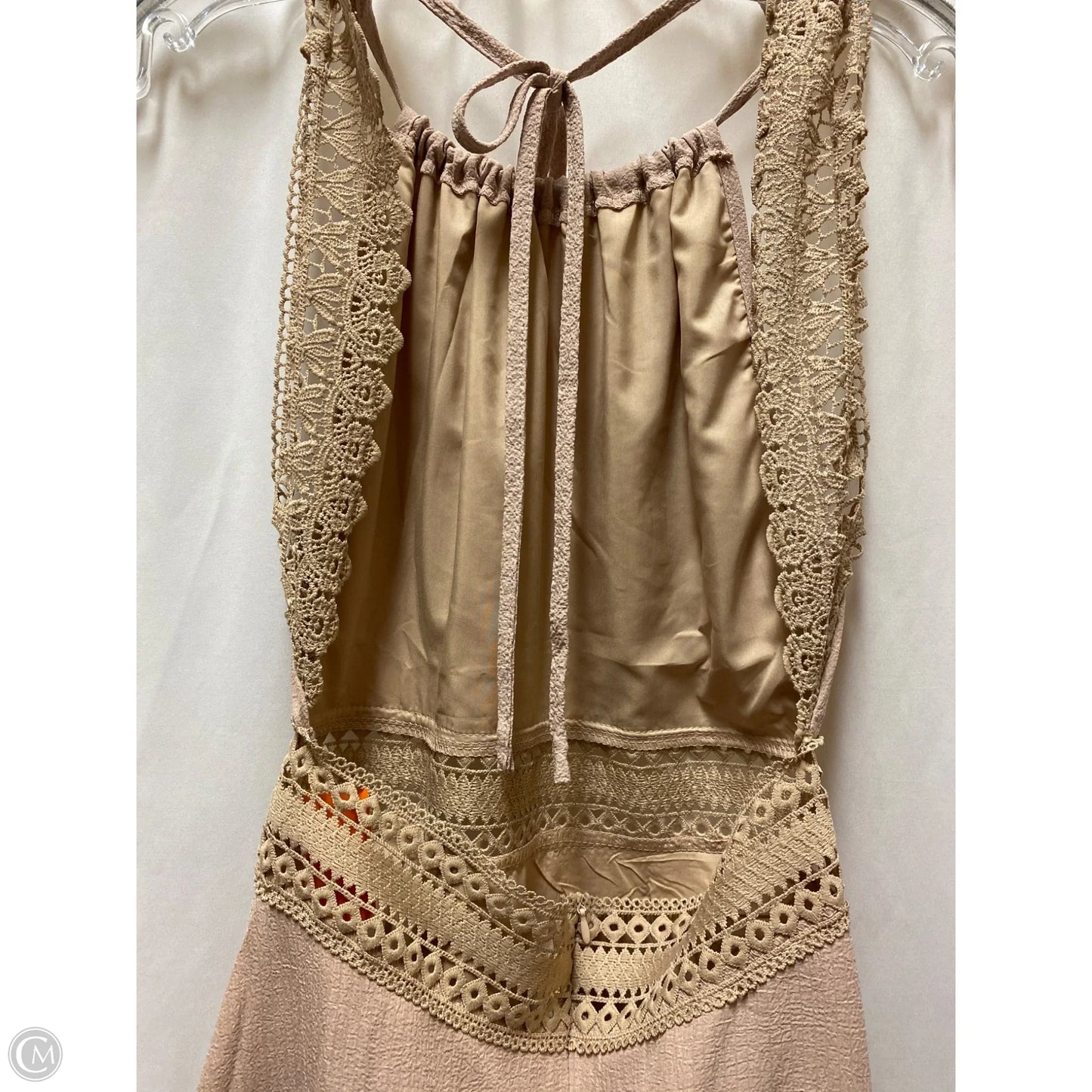 Dress Casual Midi By Shein In Beige, Size: S