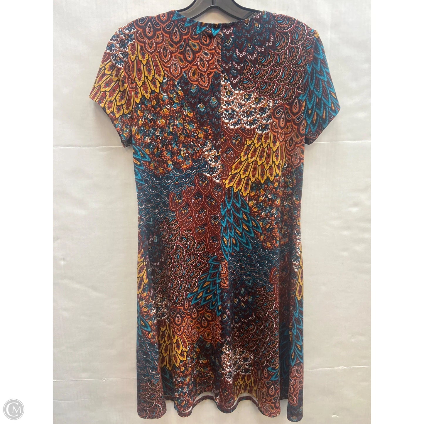 Dress Casual Midi By Clothes Mentor In Copper, Size: M