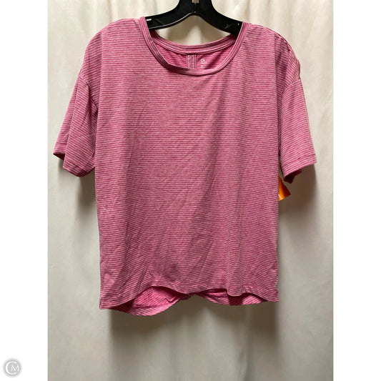 Top Short Sleeve By Gap In Pink, Size: M