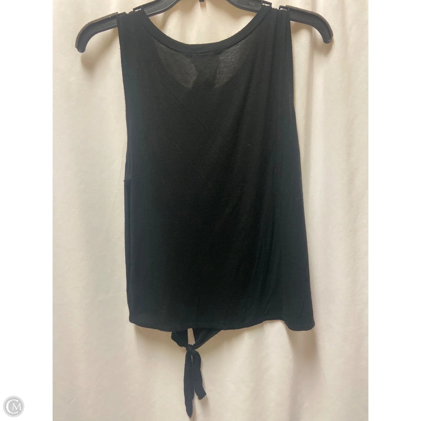 Top Sleeveless By Clothes Mentor In Black, Size: L