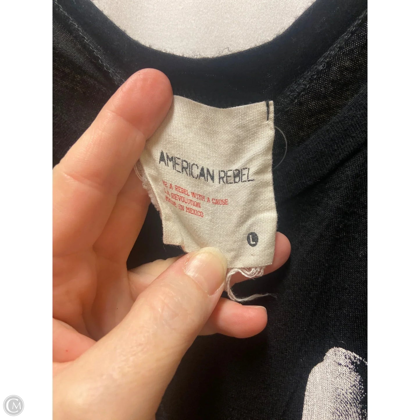 Top Sleeveless By Clothes Mentor In Black, Size: L