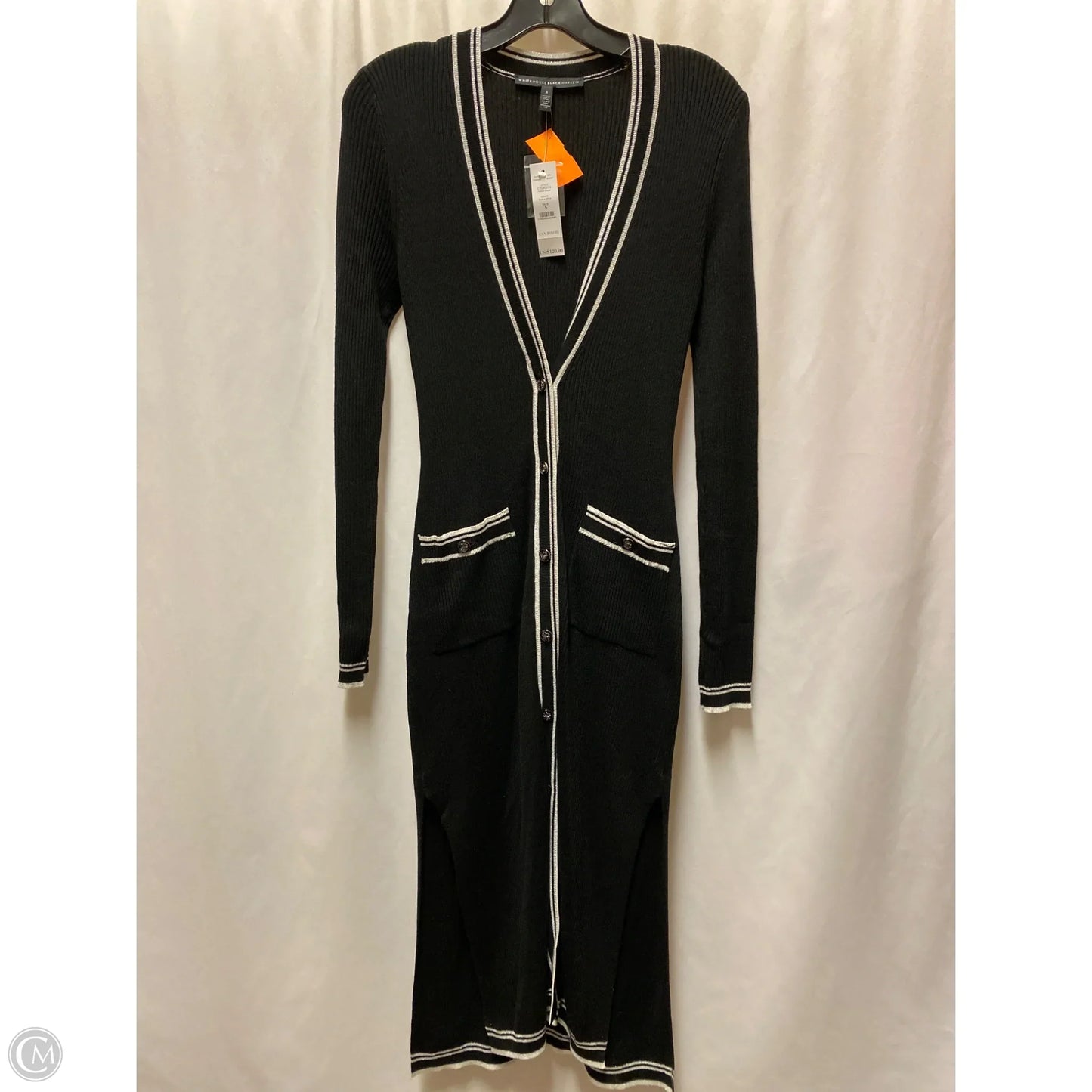 Dress Sweater By White House Black Market In Black, Size: S
