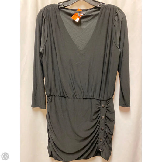 Dress Casual Midi By White House Black Market In Black, Size: S