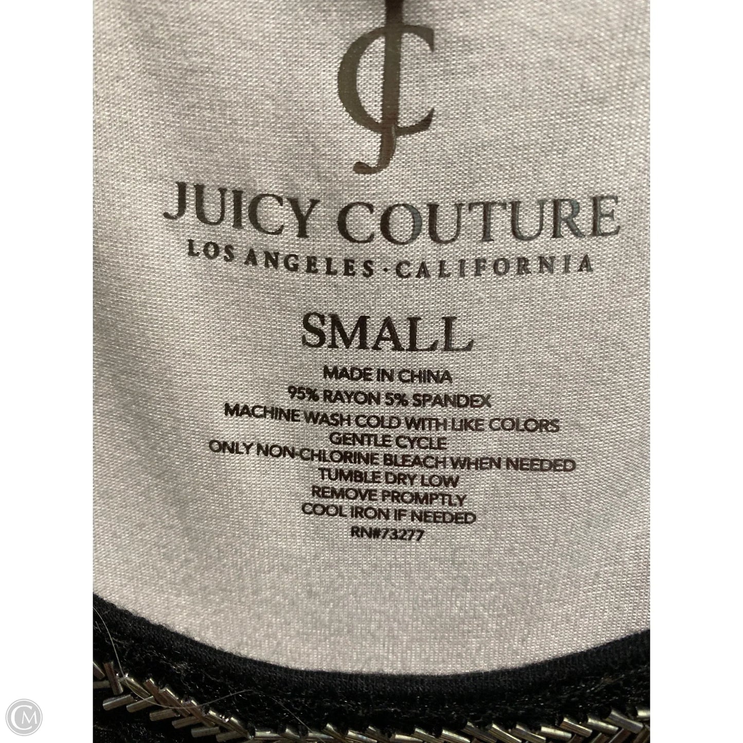 Dress Casual Midi By Juicy Couture In Black & White, Size: S