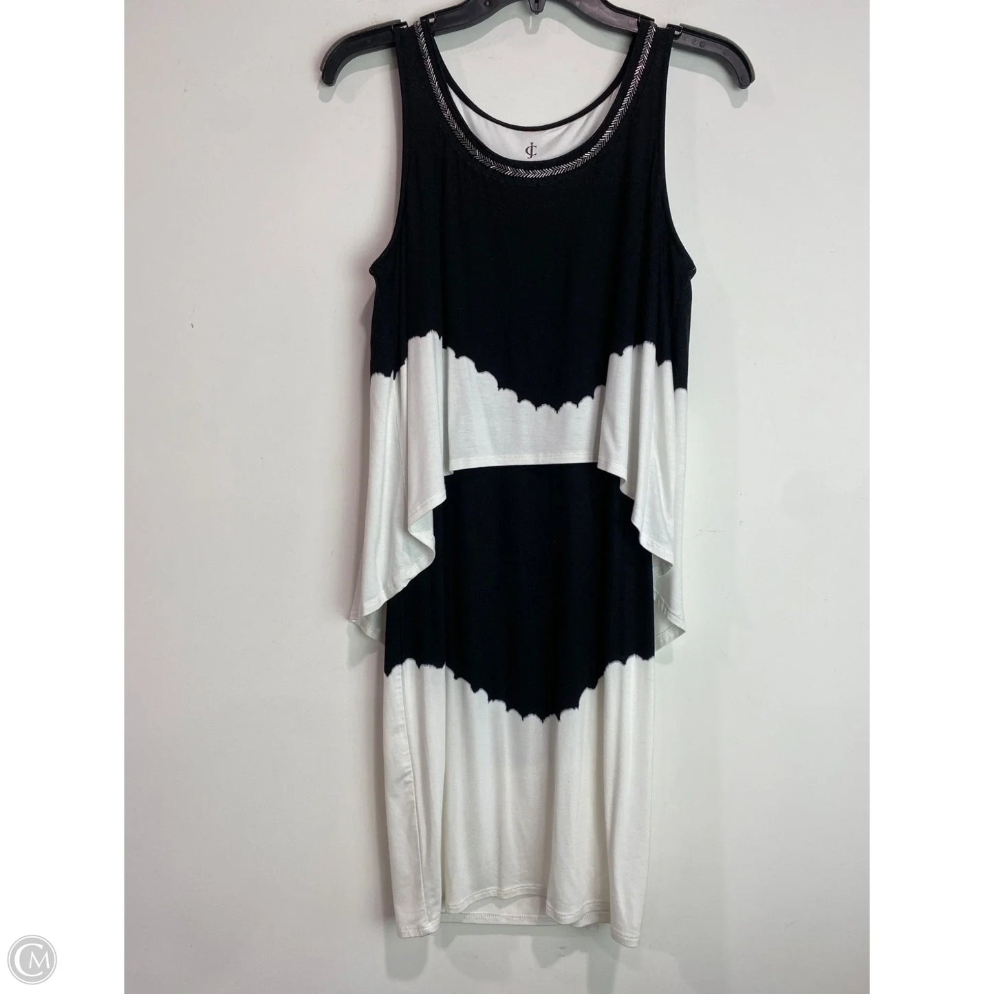 Dress Casual Midi By Juicy Couture In Black & White, Size: S